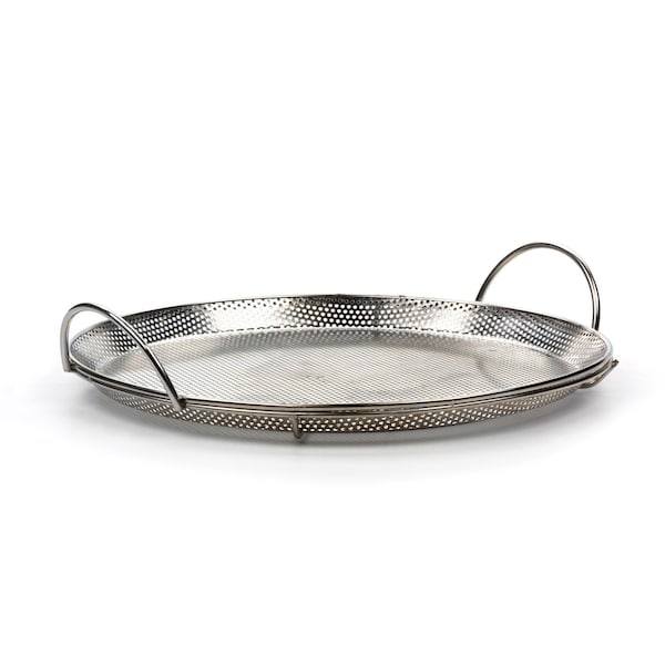 Rsvp International Bbq Roasting Pan - Precision Pierced Ss BQ-PZA - main